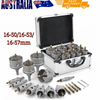 10/12Pcs TCT Hole Saw Kit for Hard Metal Tungsten Carbide Tipped Hole Cutter Set