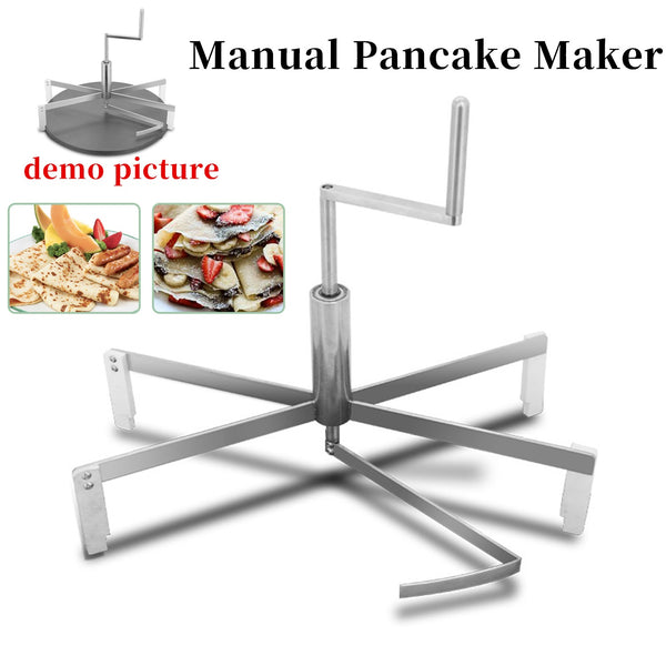 40cm Manual Pancake Maker Spreading Tool Fit for Electric Crepe Maker Home Use