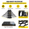 9x17ft Geo Cell Honeycomb Soil Retainer Gravel Grid for Pathway Yard Landscaping