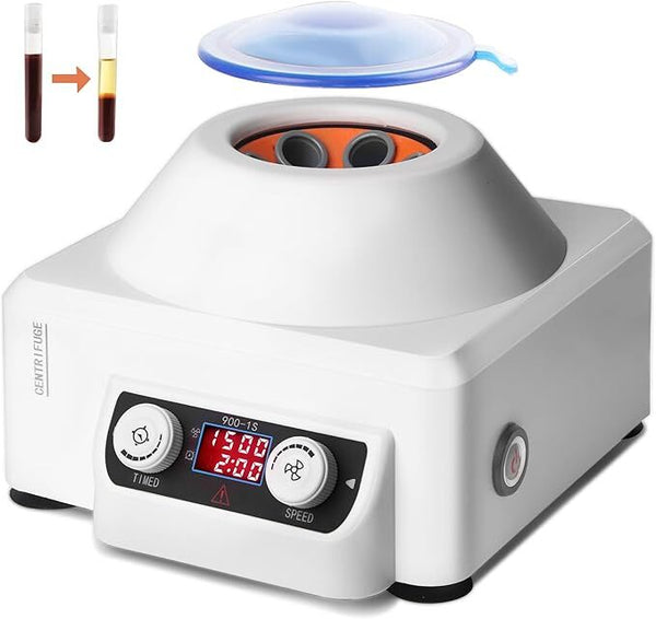 Lab PRP Benchtop Centrifuge LCD Digital Desktop Lab Centrifuge Timer 0-60Minutes