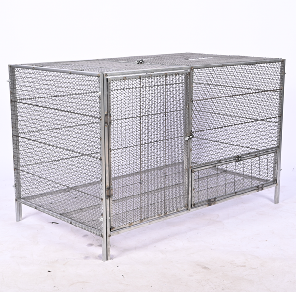 Poultry Cage Chicken Coop With Trough For Farming Breeding And Poultry Raising
