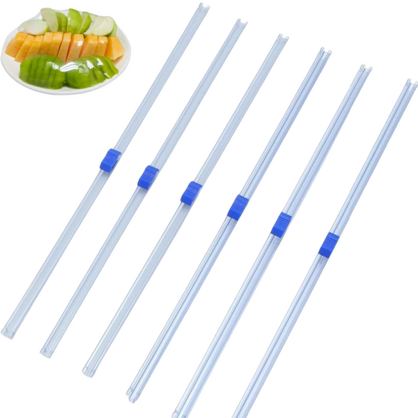 6 Pcs Slide Cutter 12.9 Inches Replacements for Plastic Food Wrap Self Adhesive