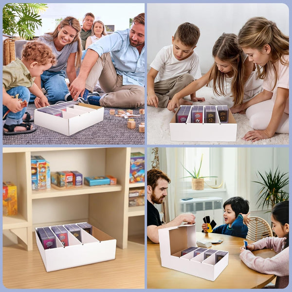 LPG Cardboard 3200ct Trading Card Storage Box with Lid for Tcg Mtg Sports Cards