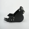 200mm Narrow Digging Bucket For Mini Excavators 7.87in Trenching Attachment
