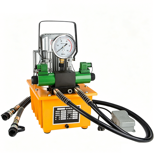750W Hydraulic Electric Solenoid Double Acting Pump Porta Pack 10000 PSI 220V AU