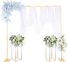 3x Metal Wedding Arch Backdrop Stand Wedding Ceremony Flower Holder Frame AU