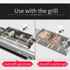 Auto Rotating Rotisserie Grill Rack Set Stainless Steel Kabob Grill 15 Skewers