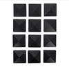 12Pcs Fence Post Cap Deck Post Cover Waterproof Heat Resistanc Deck Post Caps