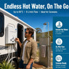 6L LPG Portable Tankless Water Heater Outdoor for RV Trips, Camping, Boat Cabins