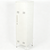 3-Tier Floor Stand Metal Storage Cabinet with Adjustable Shelf & Lock 138cm High