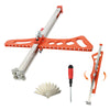 Foldable Drywall Cutter Drywall Cutting Tool Dual-Scale Gypsum Board Cutter