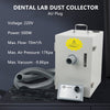 Dental Lab Vacuum Cleaner Single-Blade Wheel Dust Collector Extractor AU Plug
