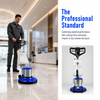 17" 1200W Commercial Orbital Scrubber &Polisher Hard Floor Buffer Carpet Cleaner