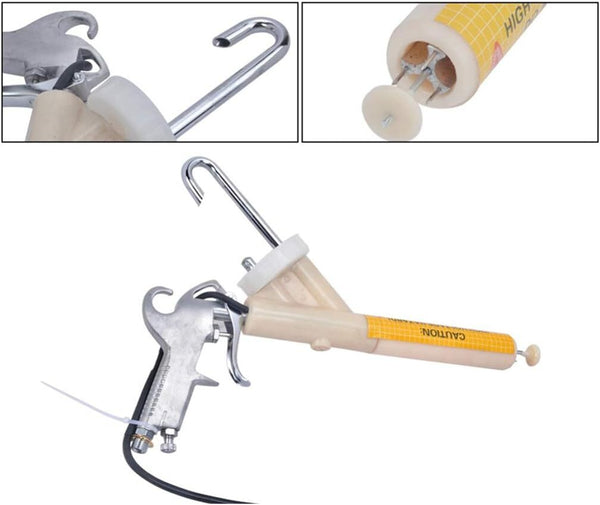 Automatic Powder Coating Machine Electrostatic Air Paint Sprayer Gun Adjustable