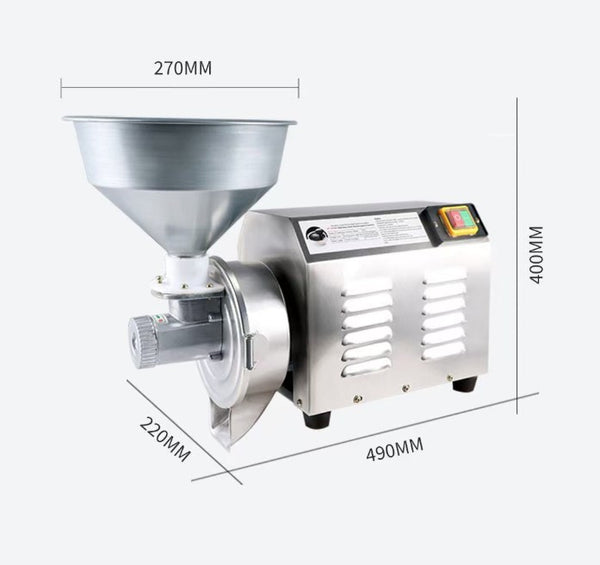 Electric Peanut Butter Maker 40-60kg/h Peanut Butter Grinder 2800rpm AU PLUG