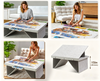 1500 Pieces Jigsaw Puzzle Table Tilting Puzzle Board with Cover Foldable Boards