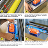 Food Grade Cling Film Wrapping Machine 25-45cm Electric Heating Cutter Sealer AU
