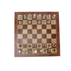 Deluxe Birch 40cm Chess Set Table Wooden Timber with Wooden & Metal Pieces