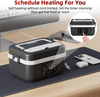 Electric Heated Lunch Box Heating Hot Travel Bento Food Warmer Travel Lunch Box
