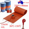Electric Oil Drum Silicone Heating Belt Band Drum Heater Gas Tank Metal Barrel