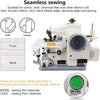 Blindstitch Sewing Machine 1200RPM Seamless Hemmer Adjustable Needle Pitch 3-8mm