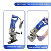 10T Electric Hydraulic Hole Puncher Metal for Angle Iron Aluminum Copper Plate