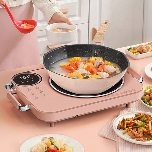 Electric Ceramic Stove Stir-frying Steam Boil Timing Cooking Induction Cooker