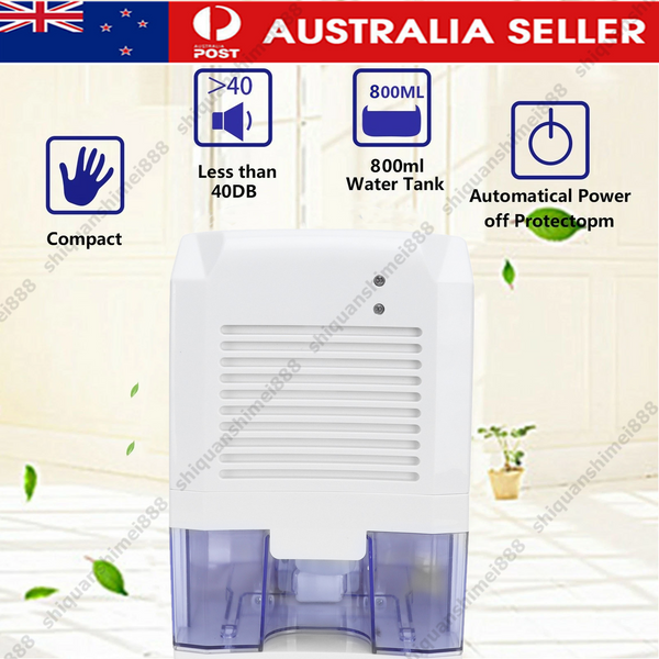 800ml Portable Dehumidifier Electric Air Dryer Home Office Moisture Removing AU