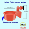 Auto Chicken Waterer System Chick Duck Watering Feeder PVC Pipelines 8 Cups AU