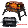 Portable Fire Pit BBQ Grill Stove Outdoor Camping Charcoal BBQ Picnic Hiking AU