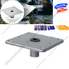Boat Seat Base 7"x7"Aluminum Boat Seat Pedestal & Base with 3/4" Pin Post Socket