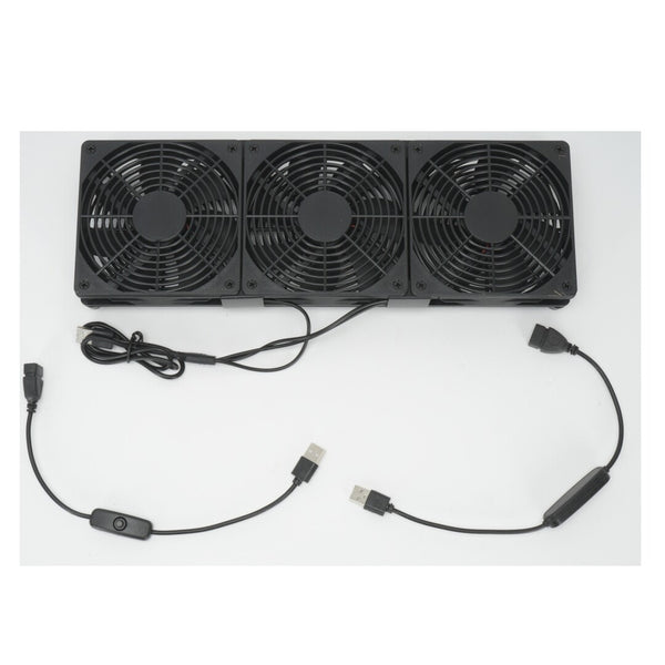 USB Cooling Fan Silent Fan Computer Case PC CPU Case DC 5V Office