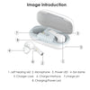 1 Pair Hearing Aids Rechargeable Digital Bluetooth Hearing Aids with Phone App