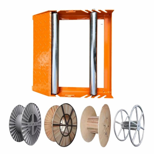 30-70cm Cable Stand Cable Roller Upgrade Cable Drum Dispenser 500KG Capacity