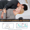Cuddle Pillow for Individual/Couple Side Sleepers Ergonomic Pillow with Arm Hole