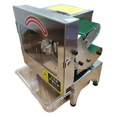 Electric Vegetable Slicer Scallion Chopping Machine Onion Segment Cutter 30kg/h