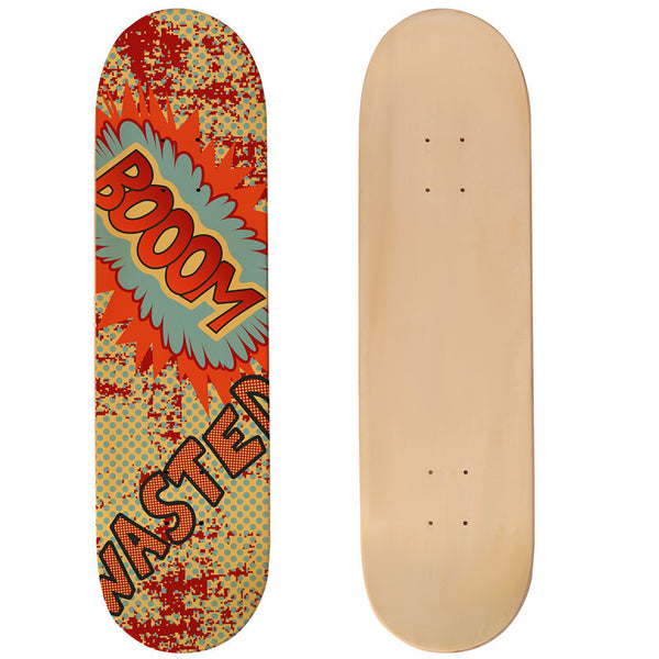 5pcs 8" Blank Skateboard Decks Natural Maple Skate Board Deck Double Concave AU