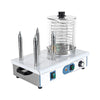 1200W Commercial Hot Dog Warmer Machine Sausage Bun Steamer Stainless Steel AU