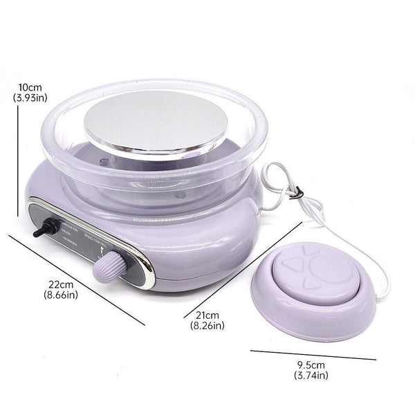 Electric Pottery Wheel Machine Ceramic Work Clay Craft Foot Pedal Control DIY