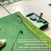 Golf Ball Tray with Cell Phone Holder Heavy Duty Golf Driving Range Ball Tray