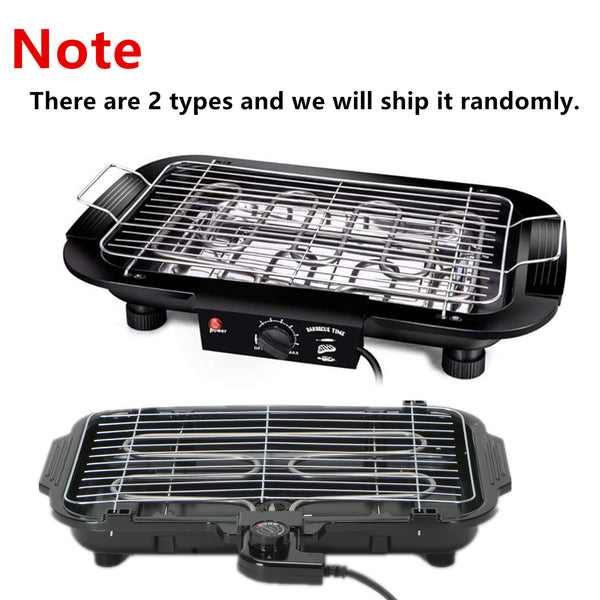 Electric Indoor Grill Adjustable Temp Removable Dishwasher Safe Grilling Plate