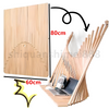 Wall Mounted Folding Desk Modern Style Wooden Art Decor Computer Table AU Stock