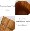 Foot Bucket With Steam Machine Wooden Basin for Soaking Tub W/Massager and Lid