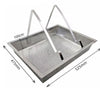 Honeycomb Uncapping Tray Stainless Steel Honey Uncapping Station Beeswax Frame