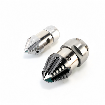 High Pressure Jetter Drain Nozzle 30/40 L/min Sewer Jetter Rotating Nozzle