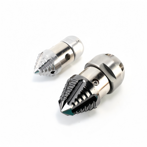 High Pressure Jetter Drain Nozzle 30/40 L/min Sewer Jetter Rotating Nozzle