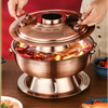 Chinese Charcoal Hotpot Cookware Hot Pot Copper Old Beijing Charcoal Pot