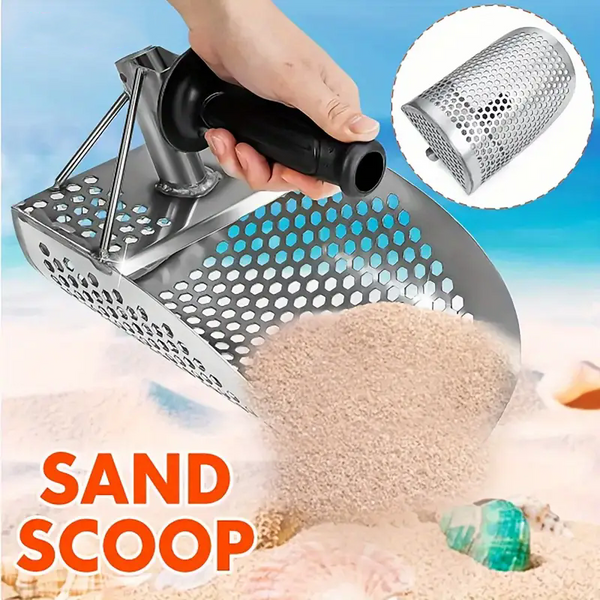 Sand Scoop for Metal Detecting Heavy Duty Metal Detector Beach Finds Scoop