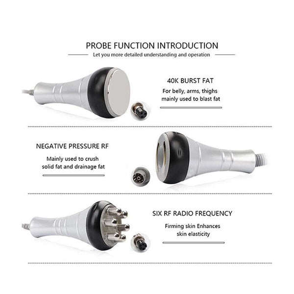 6 in1Ultrasonic Cavitation Machine 40K RF Radio Frequency Fat Body Beauty Device