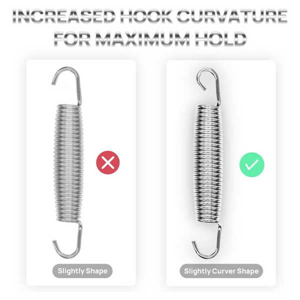 24pcsTrampoline Spring Heavy Duty Stainless Steel Replacement Trampoline Replace